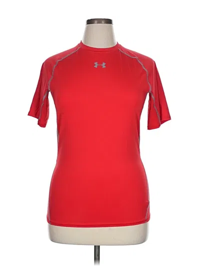 Pre-owned Under Armour Active T-shirt In Red