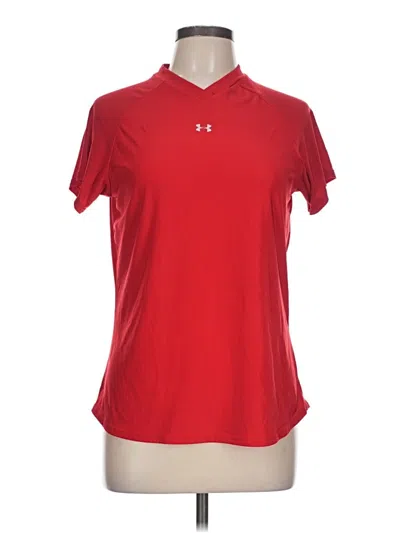 Pre-owned Under Armour Active T-shirt In Red