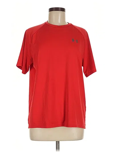 Pre-owned Under Armour Active T-shirt In Red