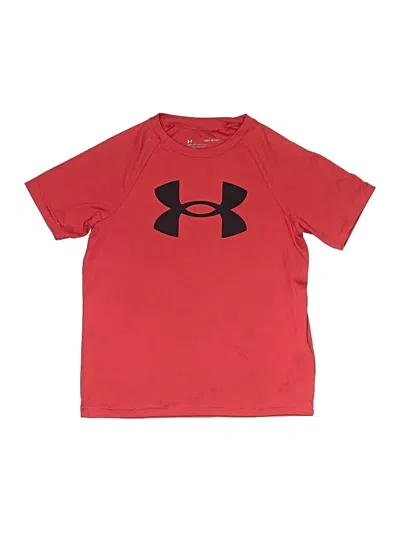 Pre-owned Under Armour Kids' Active T-shirt In Red