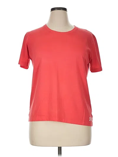 Pre-owned Under Armour Active T-shirt In Red