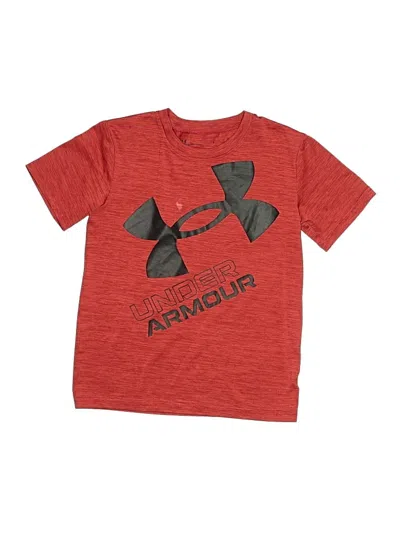 Pre-owned Under Armour Kids' Active T-shirt In Red