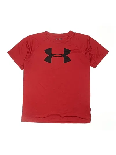Pre-owned Under Armour Kids' Active T-shirt In Red