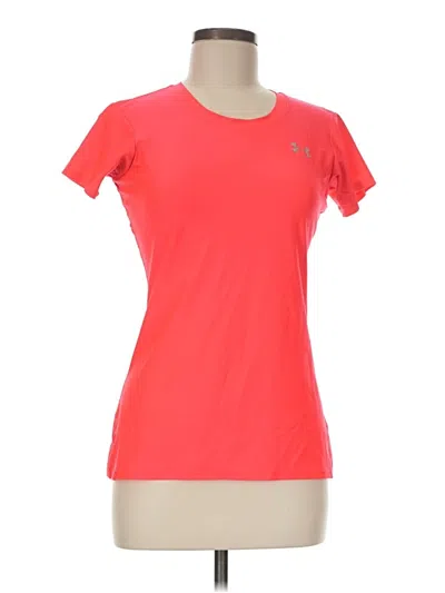 Pre-owned Under Armour Active T-shirt In Red