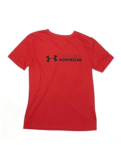 Pre-owned Under Armour Kids' Active T-shirt In Red