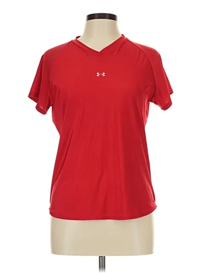 Pre-owned Under Armour Active T-shirt In Red