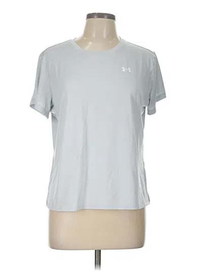 Pre-owned Under Armour Active T-shirt In Silver