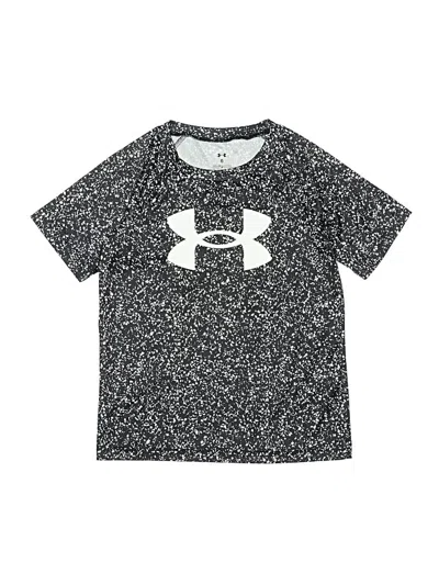 Pre-owned Under Armour Kids' Active T-shirt In Silver