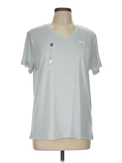Pre-owned Under Armour Active T-shirt In Silver