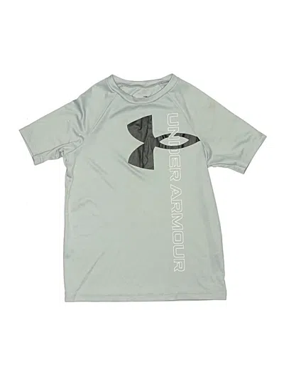 Pre-owned Under Armour Kids' Active T-shirt In Silver