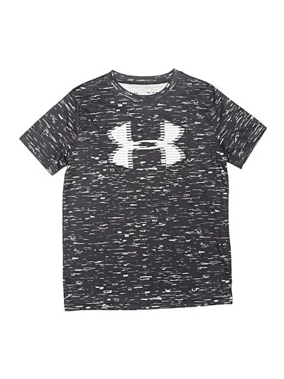Pre-owned Under Armour Kids' Active T-shirt In Silver