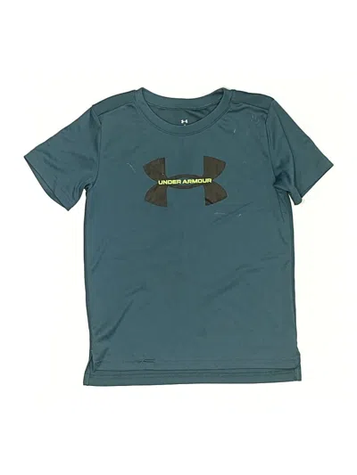 Pre-owned Under Armour Kids' Active T-shirt In Teal