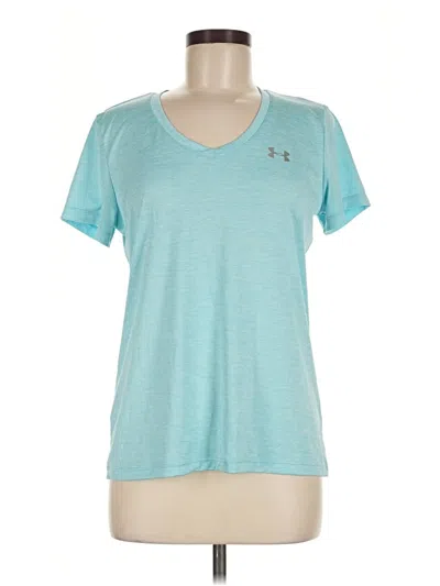 Pre-owned Under Armour Active T-shirt In Teal