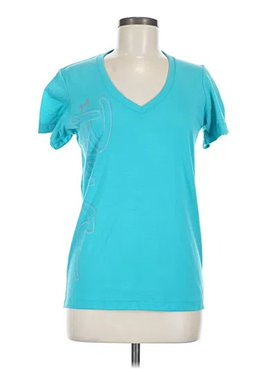Pre-owned Under Armour Active T-shirt In Teal