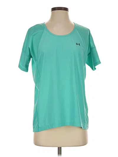 Pre-owned Under Armour Active T-shirt In Teal