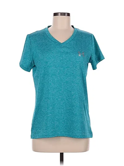 Pre-owned Under Armour Active T-shirt In Teal