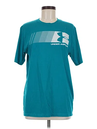 Pre-owned Under Armour Active T-shirt In Teal