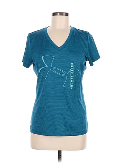 Pre-owned Under Armour Active T-shirt In Teal