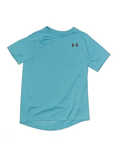 Pre-owned Under Armour Kids' Active T-shirt In Teal