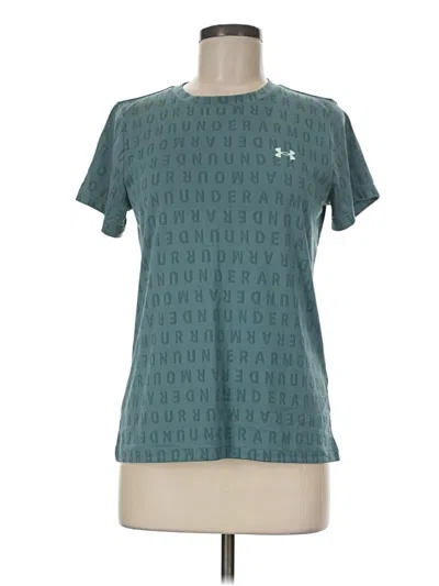 Pre-owned Under Armour Active T-shirt In Teal