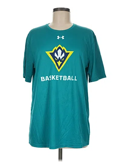 Pre-owned Under Armour Active T-shirt In Teal