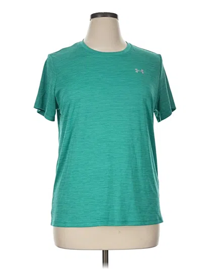 Pre-owned Under Armour Active T-shirt In Teal