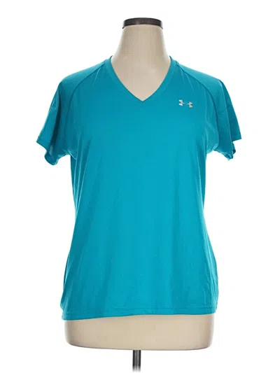 Pre-owned Under Armour Active T-shirt In Teal