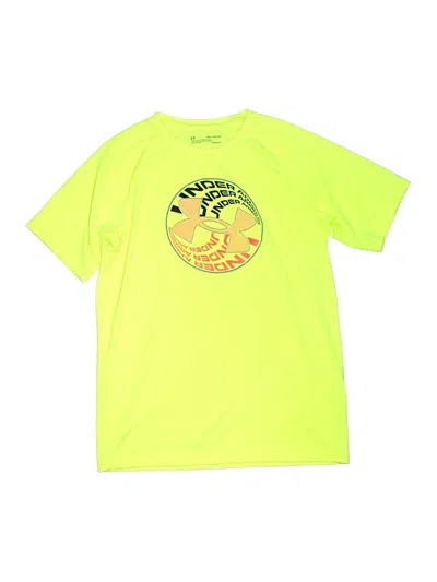 Pre-owned Under Armour Kids' Active T-shirt In Yellow