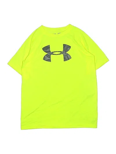 Pre-owned Under Armour Kids' Active T-shirt In Yellow