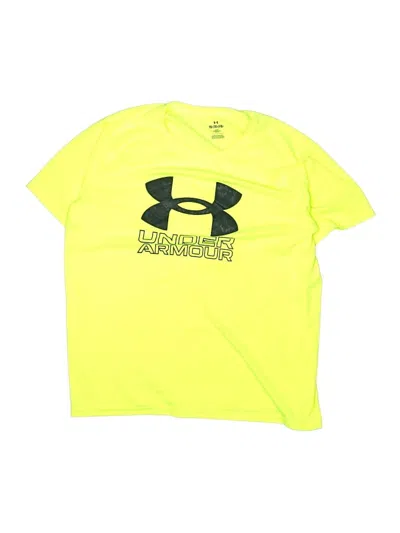 Pre-owned Under Armour Kids' Active T-shirt In Yellow