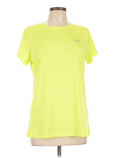 Pre-owned Under Armour Active T-shirt In Yellow