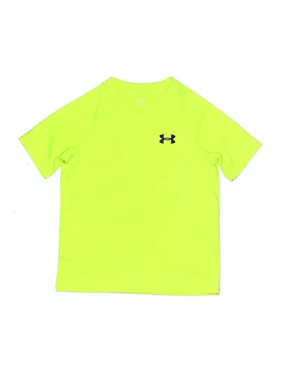 Pre-owned Under Armour Kids' Active T-shirt In Yellow