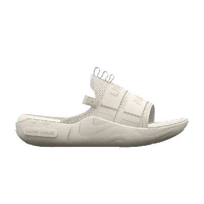 Pre-owned Under Armour Alpha 2.0 Slide 'ivory Fog' In Cream