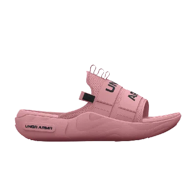 Pre-owned Under Armour Alpha 2.0 Slide 'pink Elixir Black'
