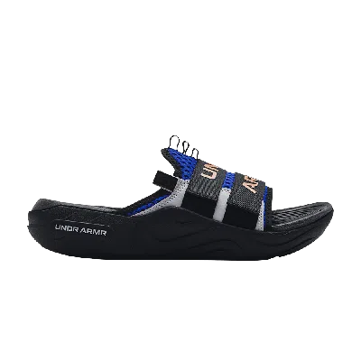 Pre-owned Under Armour Alpha Slide 'versa Blue Black'