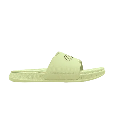 Pre-owned Under Armour Ansa Elevate Slide 'pale Olive' In Green