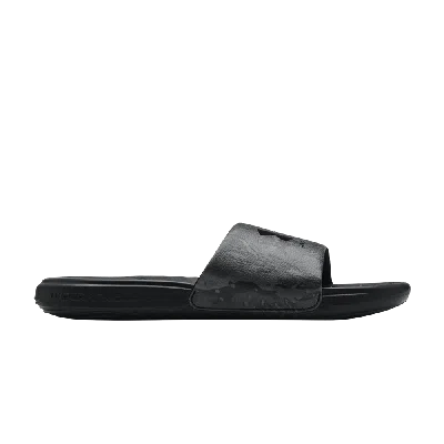 Pre-owned Under Armour Ansa Graphic Slide 'digital Camo' In Black