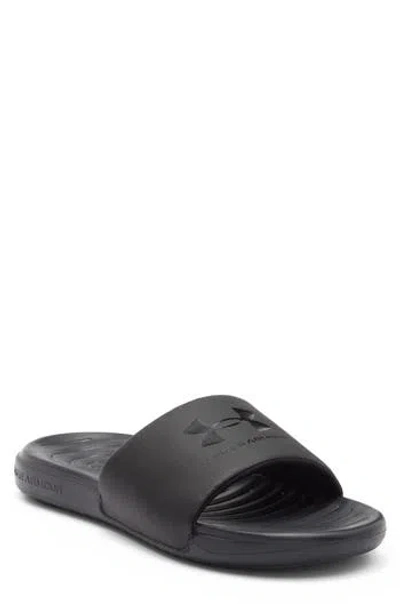Under Armour Ansa Slide Sandal In Black