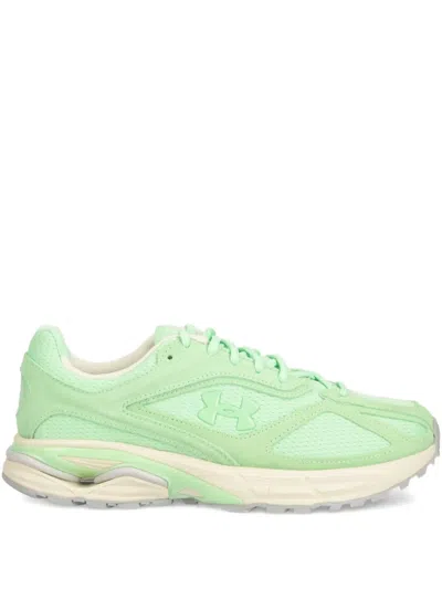 Under Armour Apparition Logo Sneakers In Green