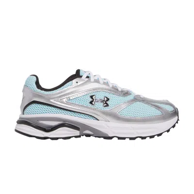 Pre-owned Under Armour Apparition 'stream Metallic Silver' | Blue | Men's Size 12