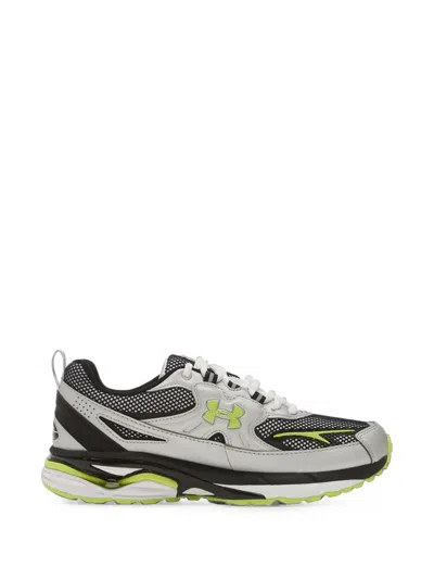 Under Armour Apparition Tech Sneakers In Silver