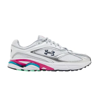 Pre-owned Under Armour Apparition 'white Castlerock Fuchsia'