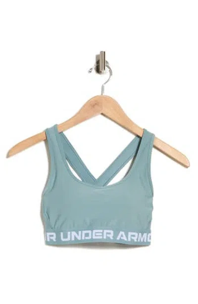 Under Armour Armour Crossback Medium Impact Sports Bra In Multi