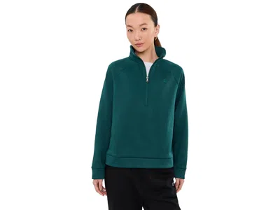 Under Armour Armour Fleece 1/2 Zip Women's Sweatshirt Arden Green/arden Green: 2xl (us 18), Polyester