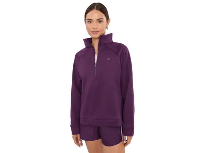 Under Armour Armour Fleece 1/2 Zip Women's Sweatshirt Purple Echo/purple Echo: 2xl (us 18), Polyester