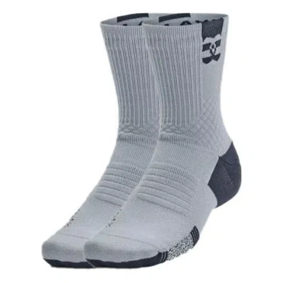 Under Armour Armourdry Playmaker Mid-crew Socks 'blue'