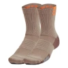 Under Armour Armourdry Playmaker Mid-crew Socks 'brown'
