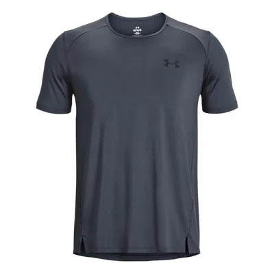 Under Armour Armourprin T-shirt 'dark Grey' In Blue