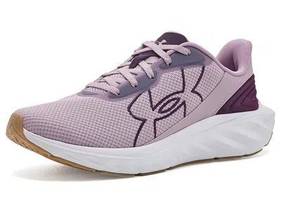 Under Armour Ascend Big Logo Running Shoes Women's Running Shoes Mauve Pink/white/purple Echo: 6.5 B - Medium, Sy In Multi