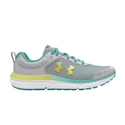 Pre-owned Under Armour Assert 10 Ac Gs 'grey Teal' | Kid's Size 4.5 In Gray